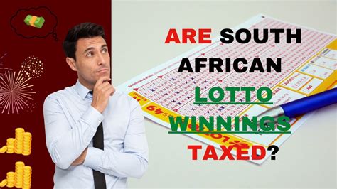 are lottery winnings taxed in south africa
